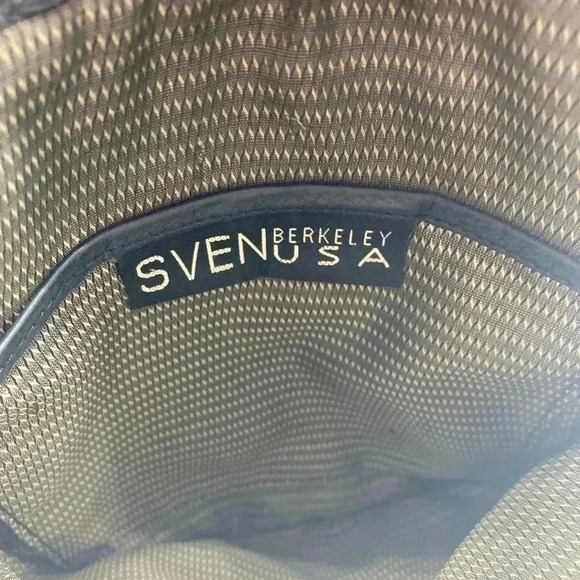 Sven Berkeley USA leather front flap crossbody purse - Picture 8 of 8